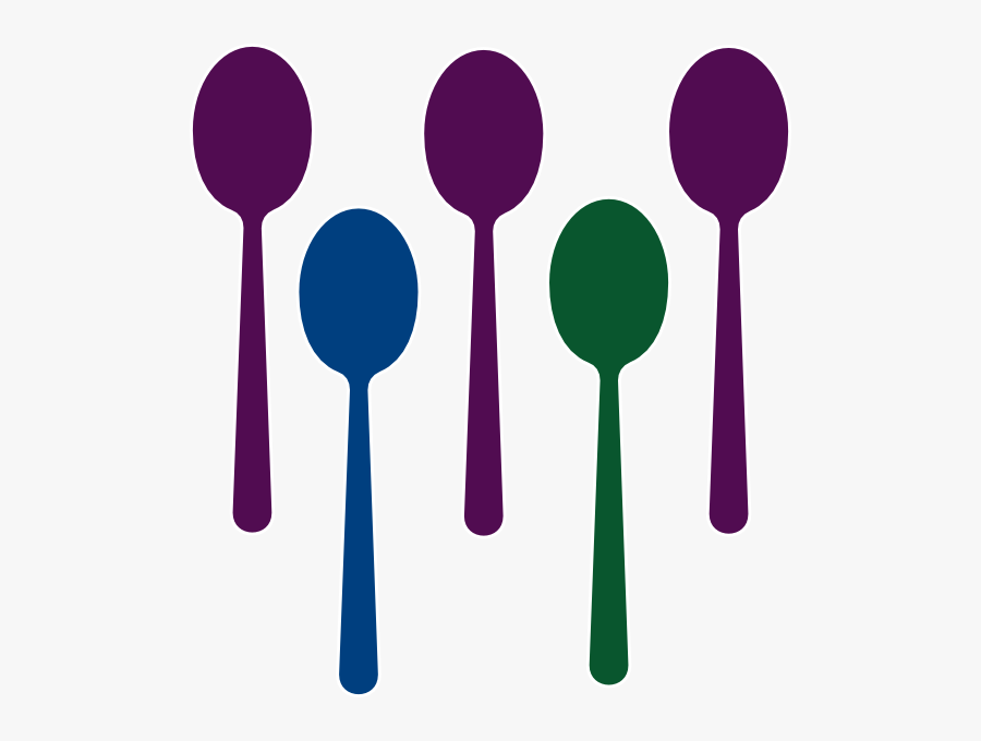 Spoons Clip Art At Clker, Transparent Clipart