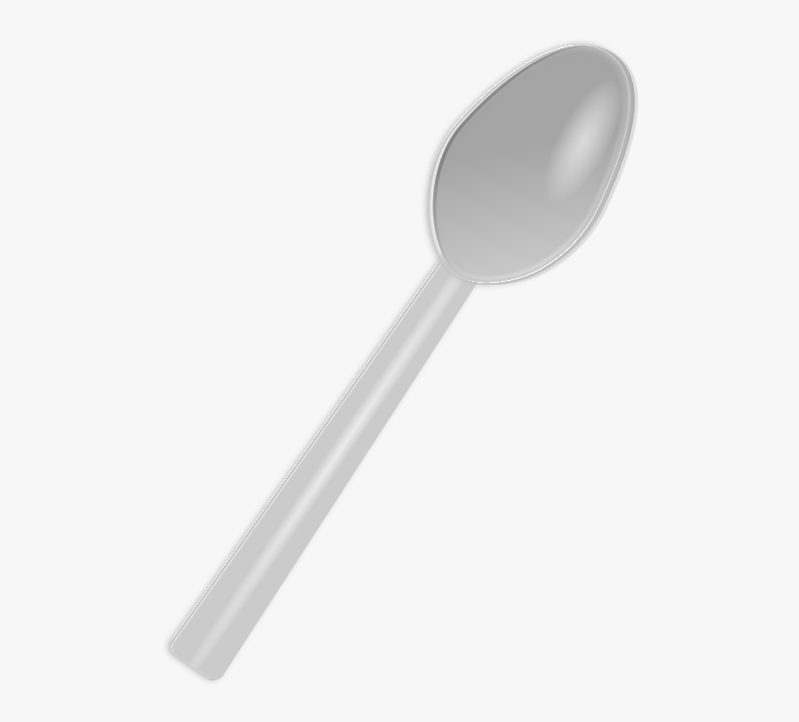 Simple Cartoon Spoon Clip Art - Spoon, Transparent Clipart