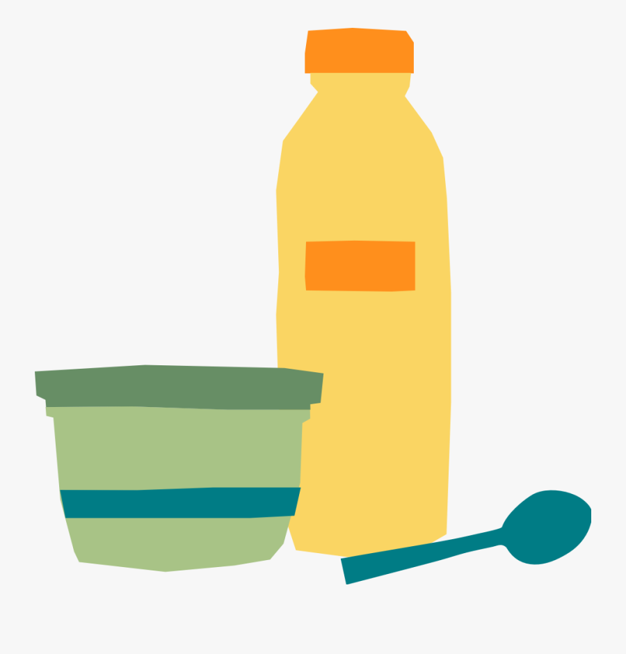 Pint Bottle Spoon Clipart , Png Download - Plastic Bottle, Transparent Clipart