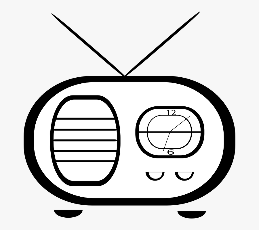 Transparent Broadcast Png - Radio Clip Art, Transparent Clipart