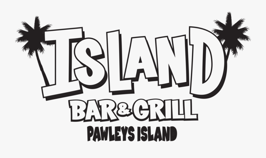 Island Bar & Grill - Calligraphy, Transparent Clipart