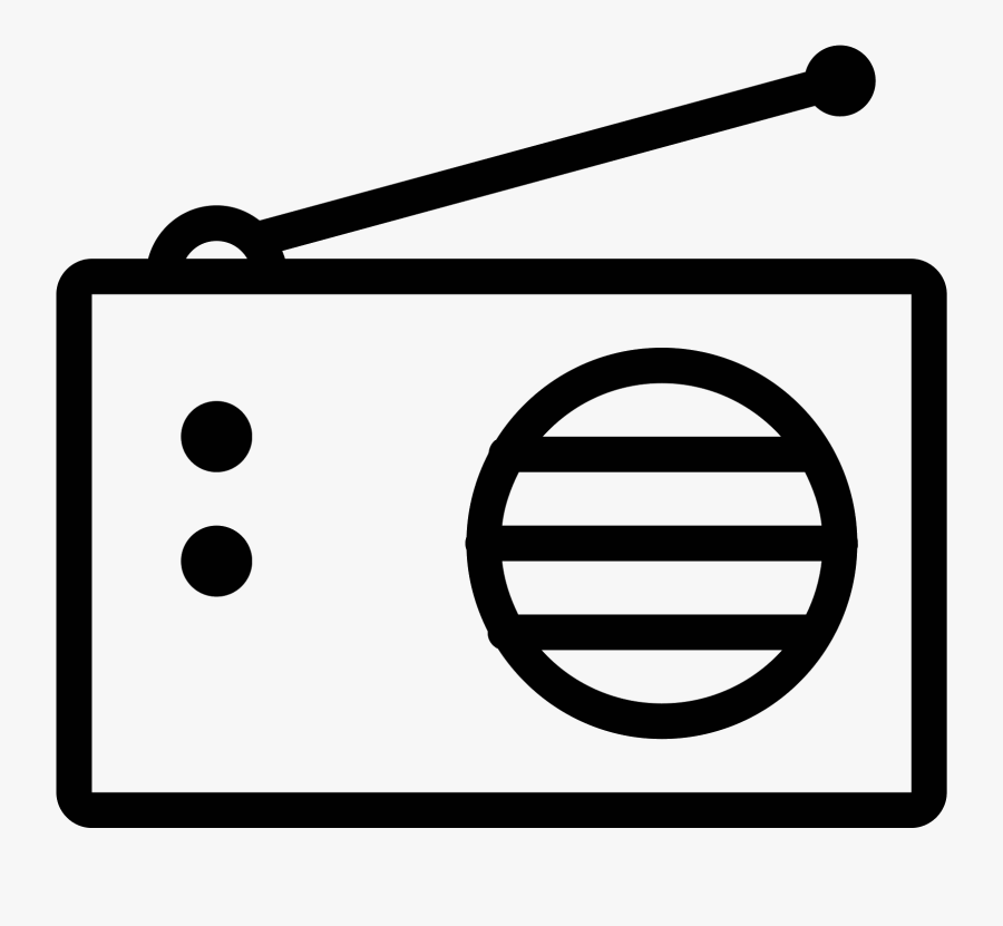 Radio Png Icon - Radio Icon Png, Transparent Clipart