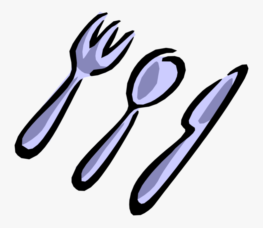 Vector Spoon Illustration - Clip Art, Transparent Clipart
