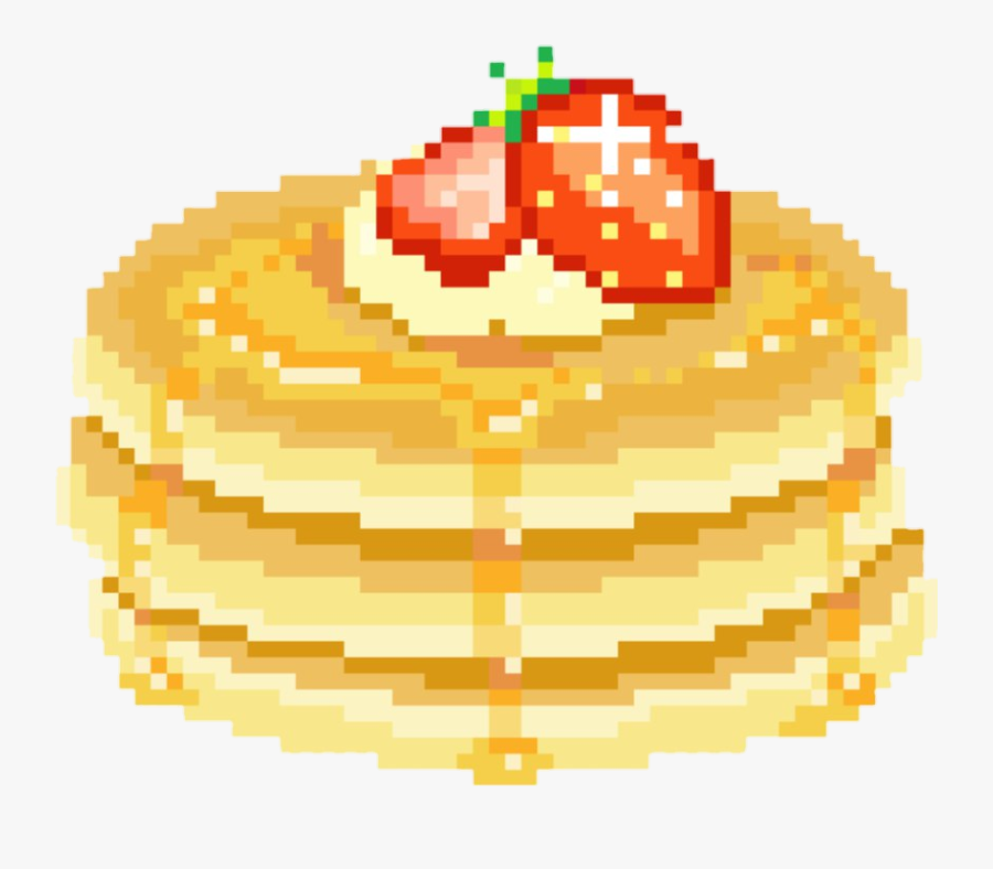 Pancake Clipart Tumblur - Pancake Pixel Art Png, Transparent Clipart