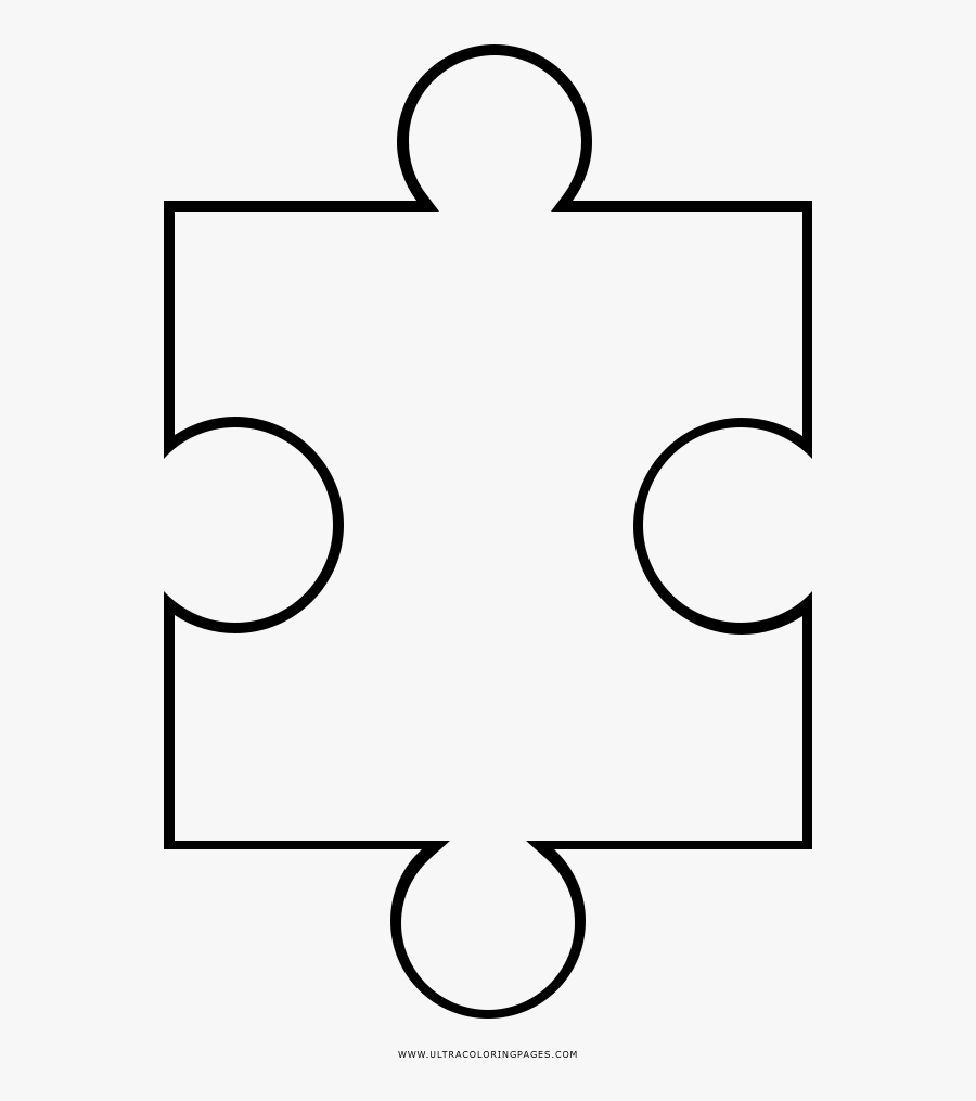 Puzzle Piece Coloring Page Gorgeous Ultra Pages Intended - Circle, Transparent Clipart