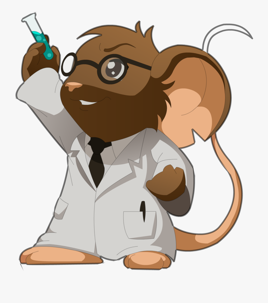 Download Scientist Free Png Image - Transformice Mouse, Transparent Clipart