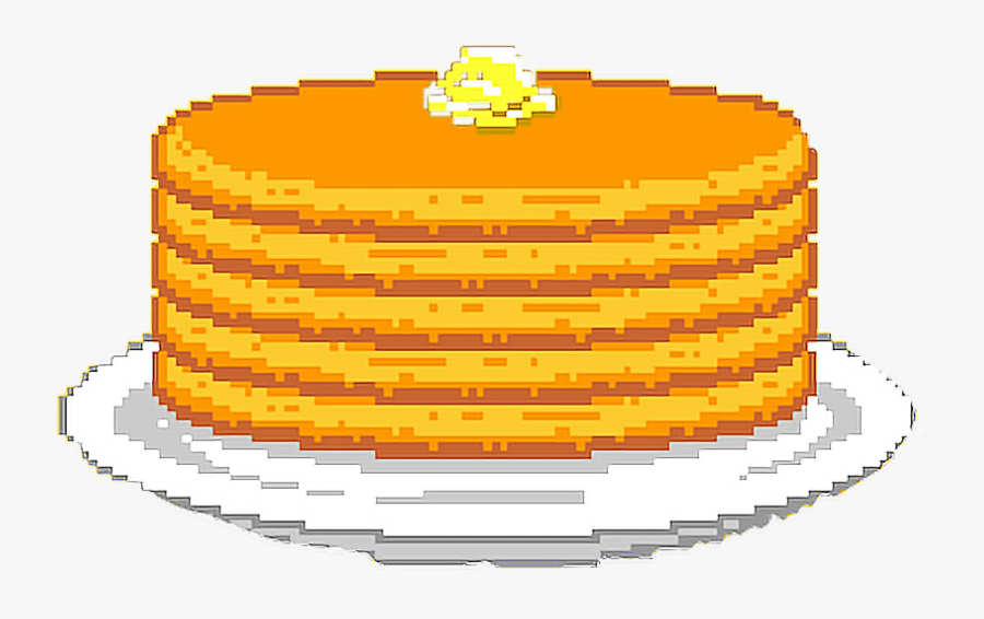 #pancakes #pixelpancake #pixel #aestheticpixel #pixelaesthetic - Dancing Pancake Gif, Transparent Clipart