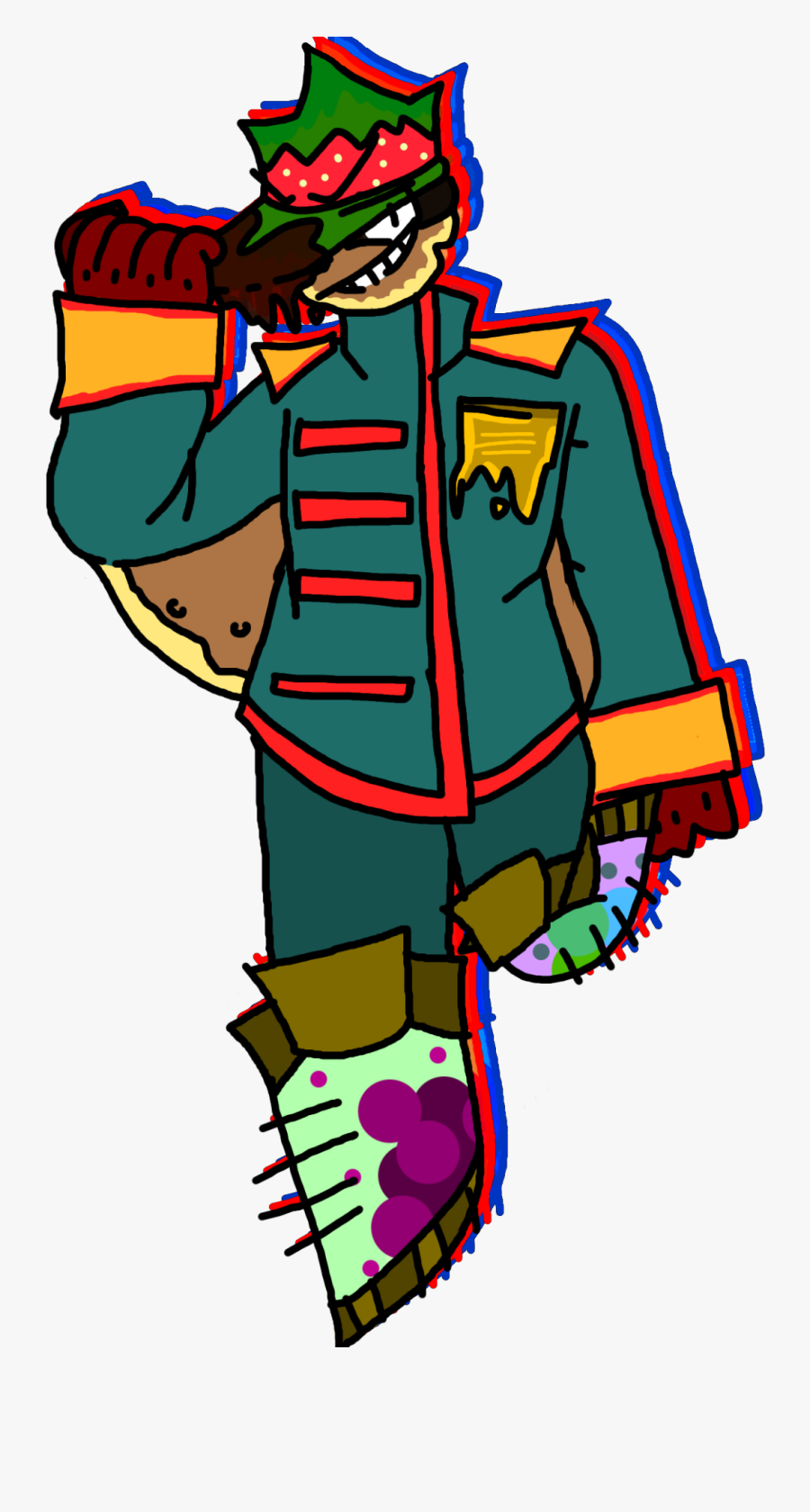 ~commander Pancake~, Transparent Clipart