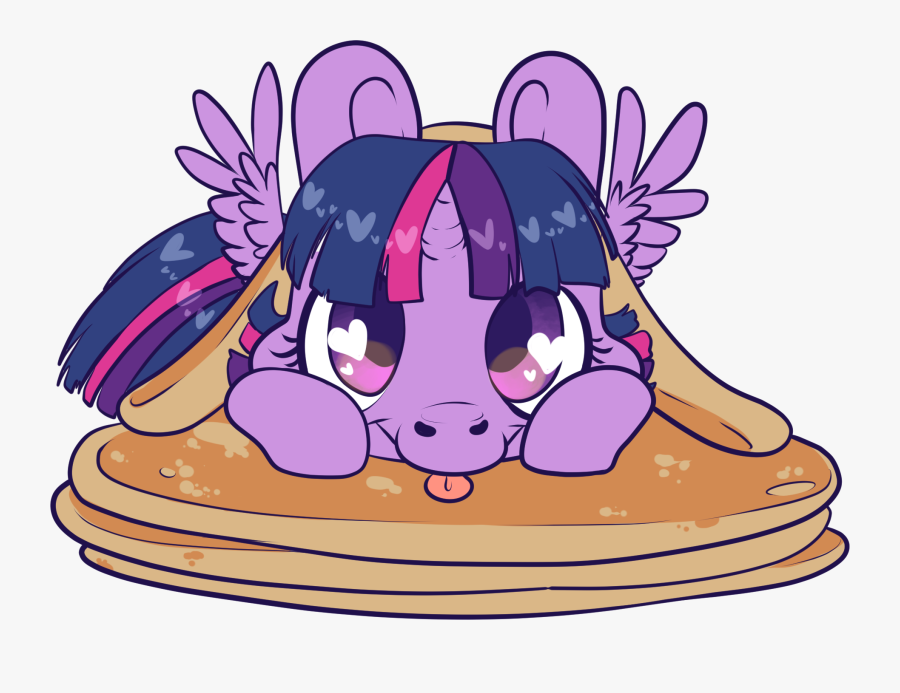 Pancake Twilight - Cartoon, Transparent Clipart