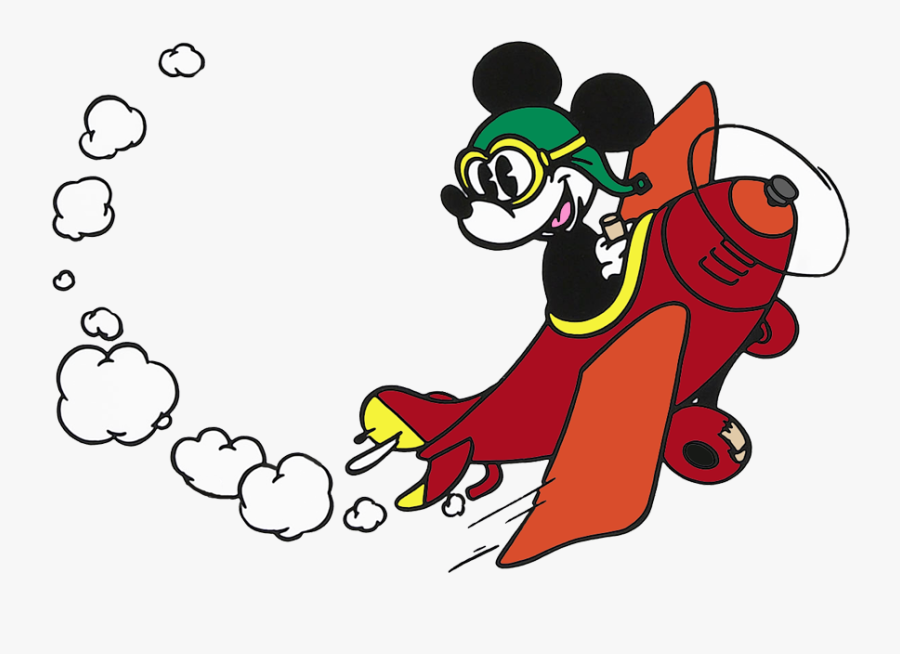 Classmickplane Birthday Party Ideas For Aizen - Mickey In A Plane, Transparent Clipart