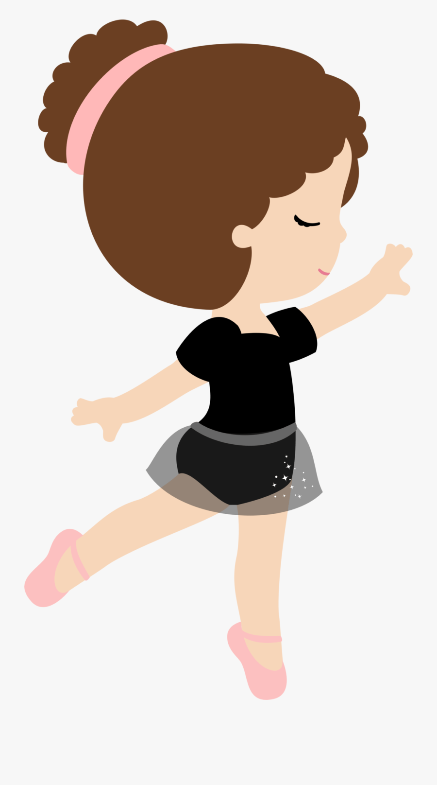 Ballet Ballerina Clip Art Baby Girl - Bailarina De Ballet Dibujo, Transparent Clipart