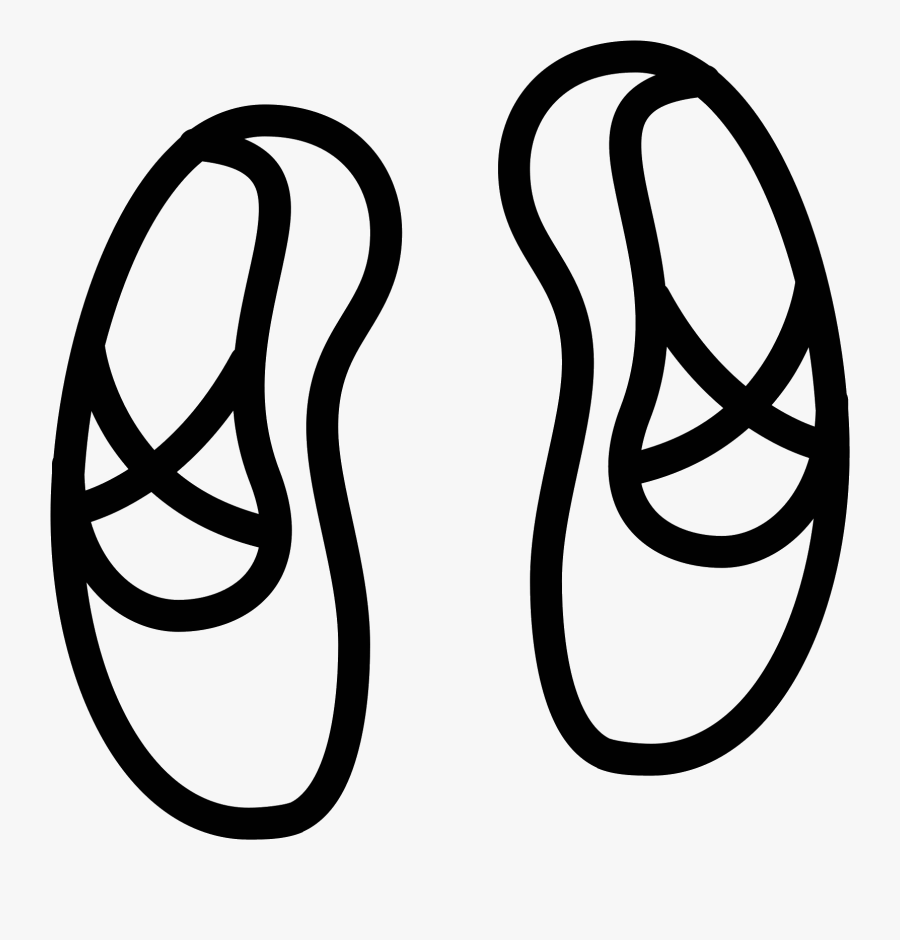 Transparent Ballet Shoes Clip Art - Ballet Shoe Clip Art , Free ...