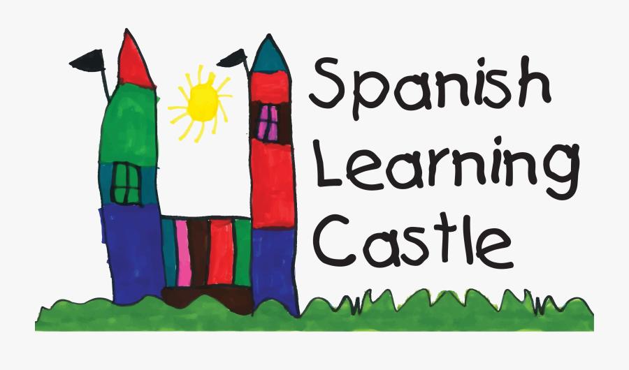 Spanish Success Word Clip Art Png - Spanish Learning Castle Logo, Transparent Clipart