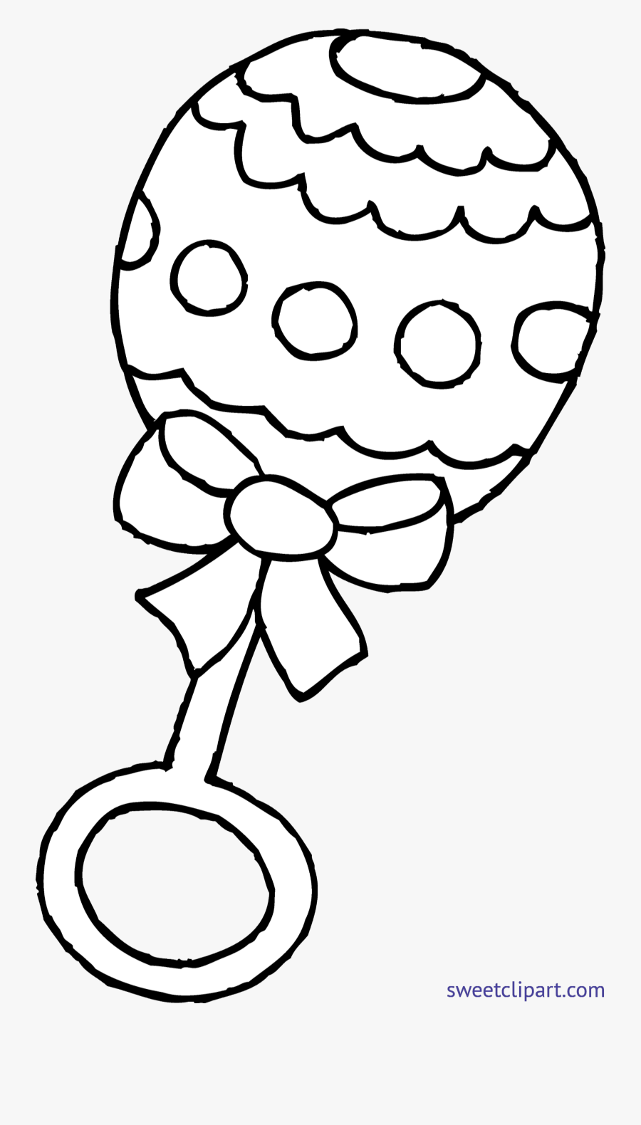 Vector Freeuse Download Baby Rattle Clipart - Baby Bottle Coloring Pages, Transparent Clipart
