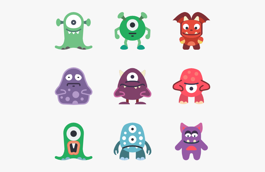 Product,pink,animal Figure,baby Toys,clip Toy - Iconos Monstruos, Transparent Clipart