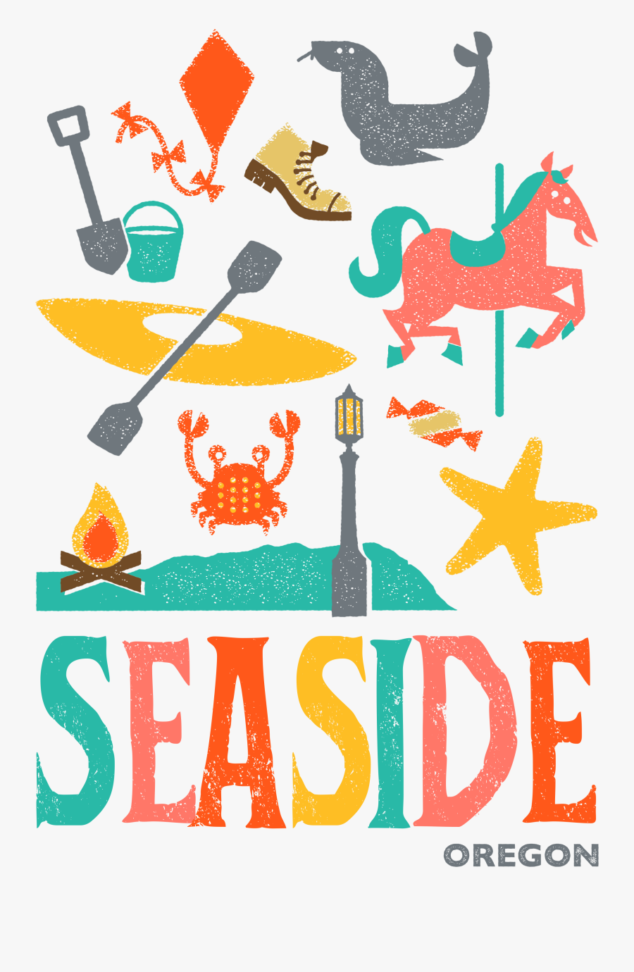 Transparent Rock Clip Art Png - It's Easy To Seaside, Transparent Clipart