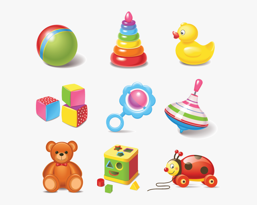Picture Freeuse Baby Clip Bundels From Oldcuts Co - Children Toy Vector, Transparent Clipart