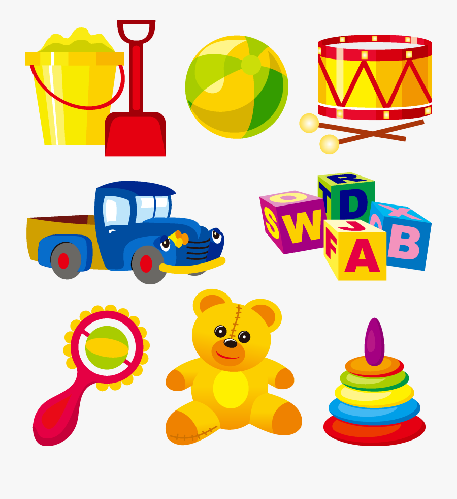 Toy Clipart Baby Toy - Dibujos Juguetes De Bebe, Transparent Clipart