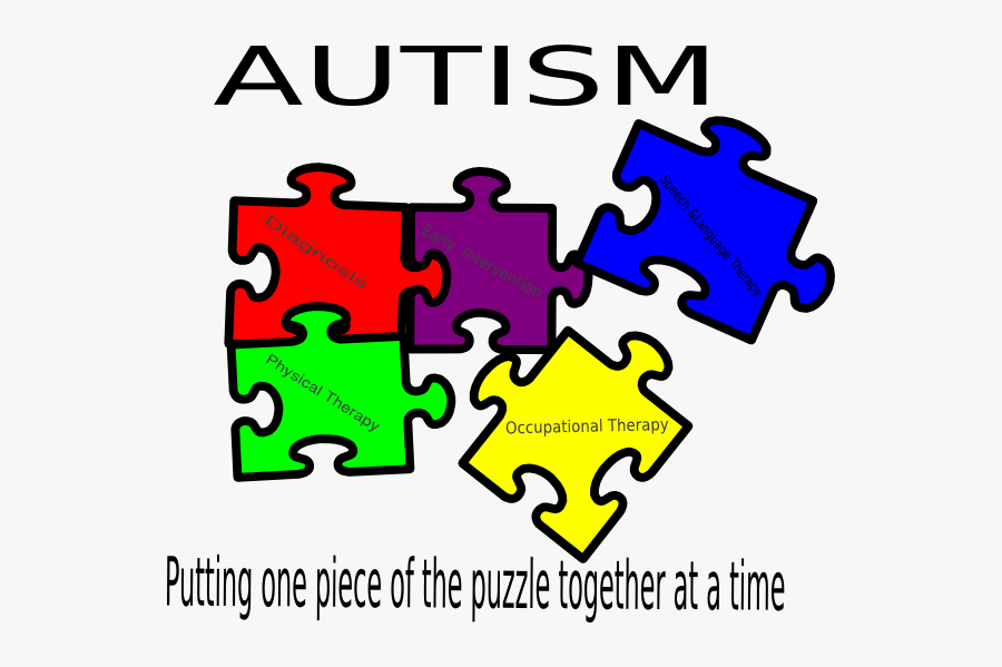 Autism Putting One Piece Of The Puzzle Together At - Jigsaw Puzzles Clip Art, Transparent Clipart