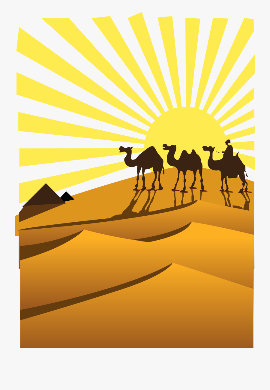 Sahara Desert Camel Clip Art - Camel Desert Clip Art, Transparent Clipart