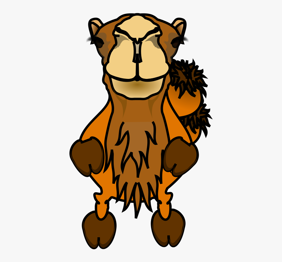 Comic Camel - Camel, Transparent Clipart