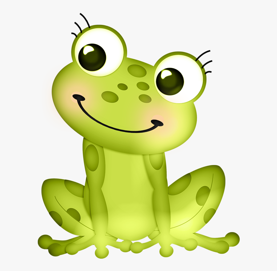 Verenadesigns - Cute Frog Clipart, Transparent Clipart