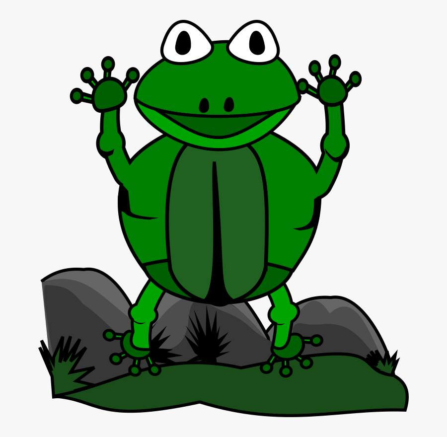 Animal, Cartoon, Clip Art, Frog, Nature - Clip Art Hewan, Transparent Clipart