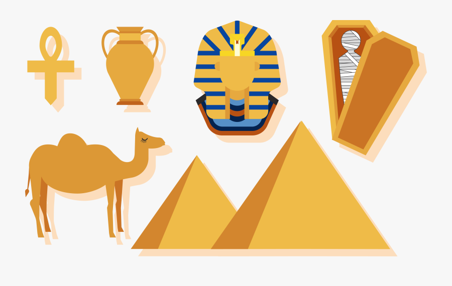 Egyptian Pyramids Ancient Egypt Clip Art - Ancient Egypt Pyramids Clipart, Transparent Clipart