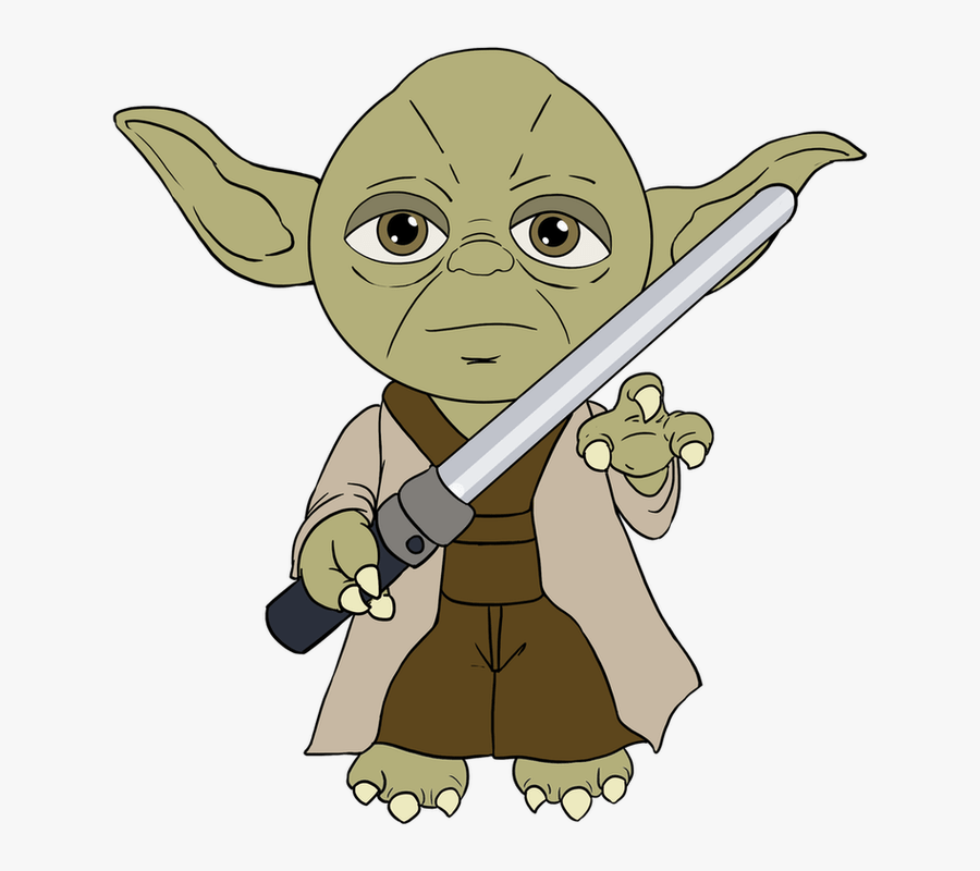 Collection Of Free Yoda Vector Simple - Simple Easy Yoda Drawing, Transparent Clipart