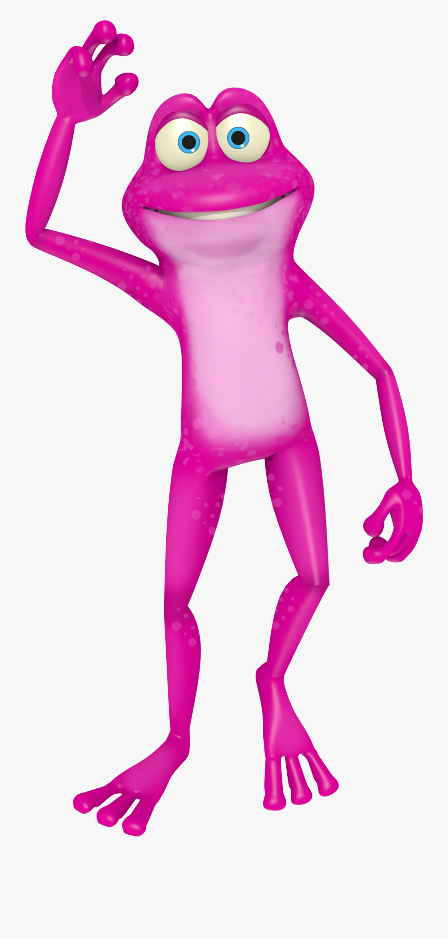 Clip Art Frog Services Get Call - Pink Frog Clipart, Transparent Clipart