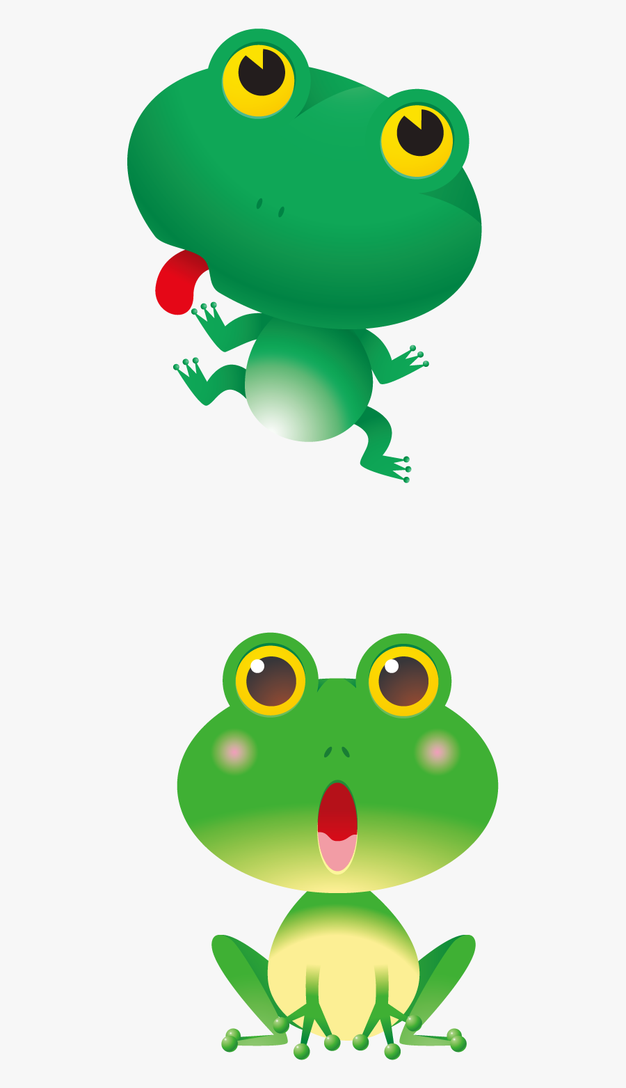 Red Eyed Tree Frogs Cartoons Clipart , Png Download - Red Eyed Tree Frog Cartoon, Transparent Clipart
