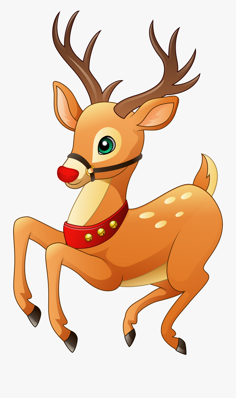 Transparent Antler Png - Transparent Rudolph Png, Transparent Clipart