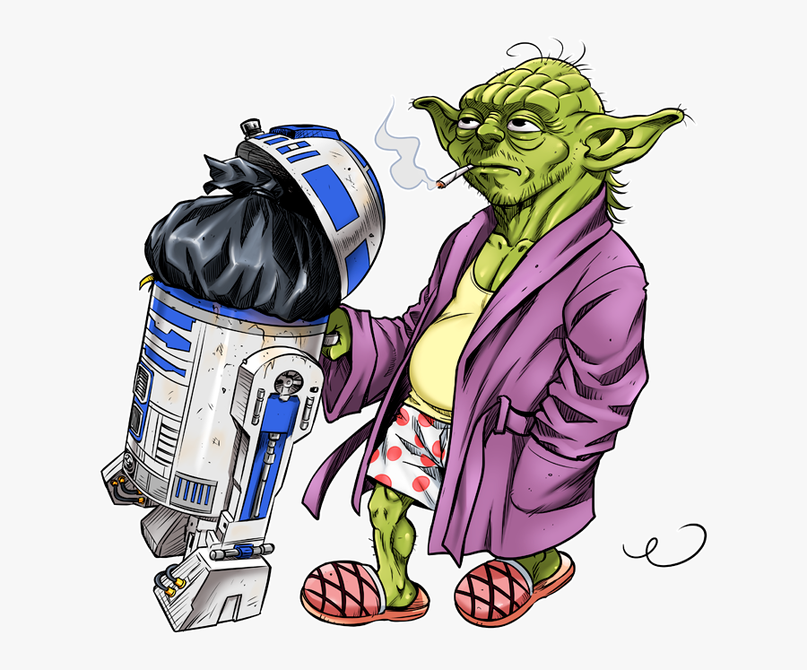 Yoda Master Cartoons Funny, Transparent Clipart