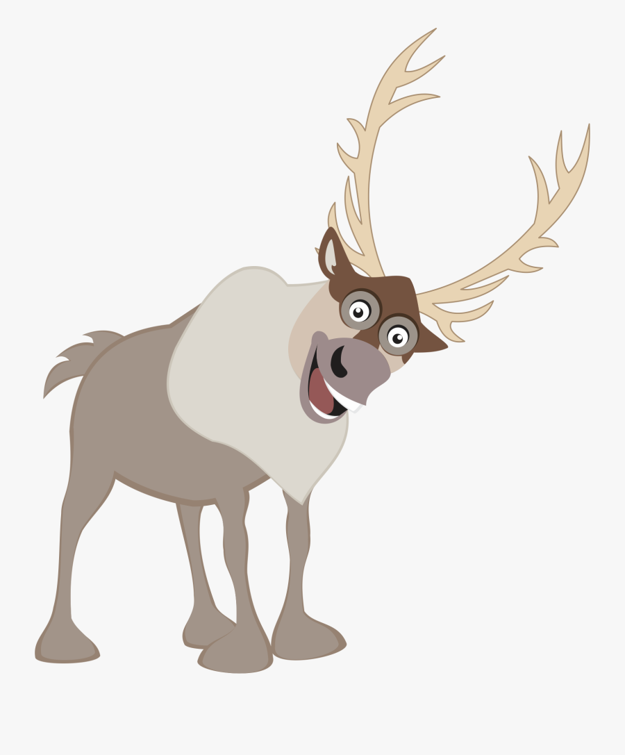 Antler Clipart Sven - Frozen Sven Clipart, Transparent Clipart