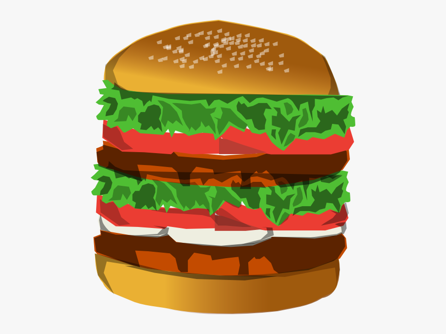 Hamburger Bun Clipart, Transparent Clipart