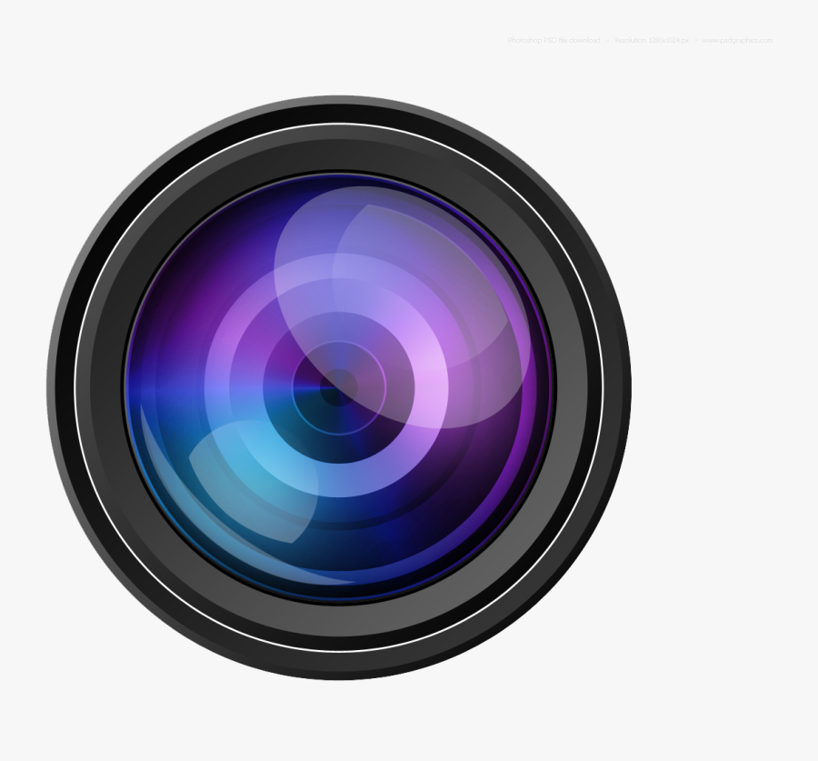 Camera Lens Png - Camera Lense Transparent Background, Transparent Clipart