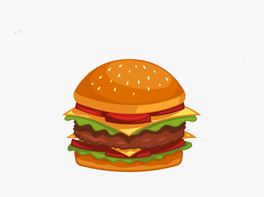 Burger Png Hd Free Vector Vector, Clipart, Psd - Burger Vector Free Png, Transparent Clipart