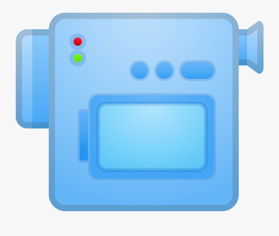 Video Camera Icon - Video Camera Emoji Svg, Transparent Clipart