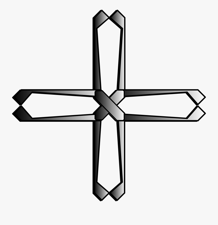 Angle,symmetry,symbol - Cross Symbols Of The Holy Spirit, Transparent Clipart