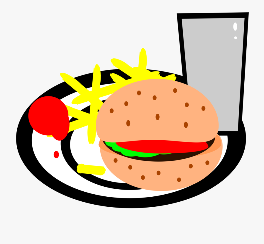 Burger And Chips - Burgers And Fries Clipart Png, Transparent Clipart