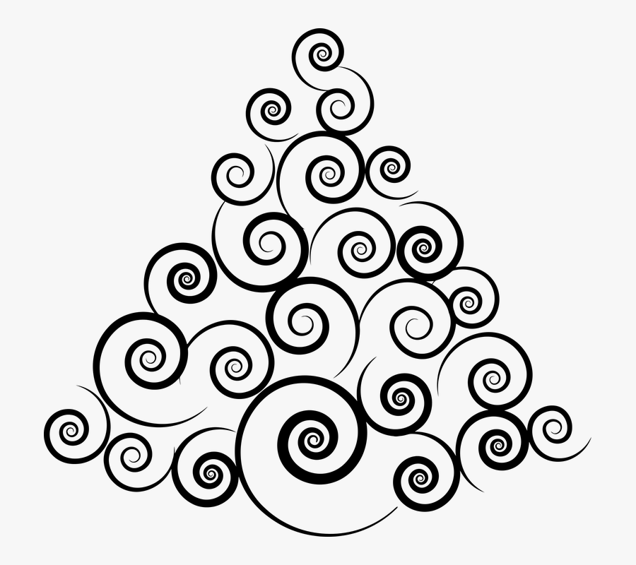 Jesus, Christ, Christian, Catholic, God, Holy, Divine - Transparent Abstract Christmas Tree, Transparent Clipart