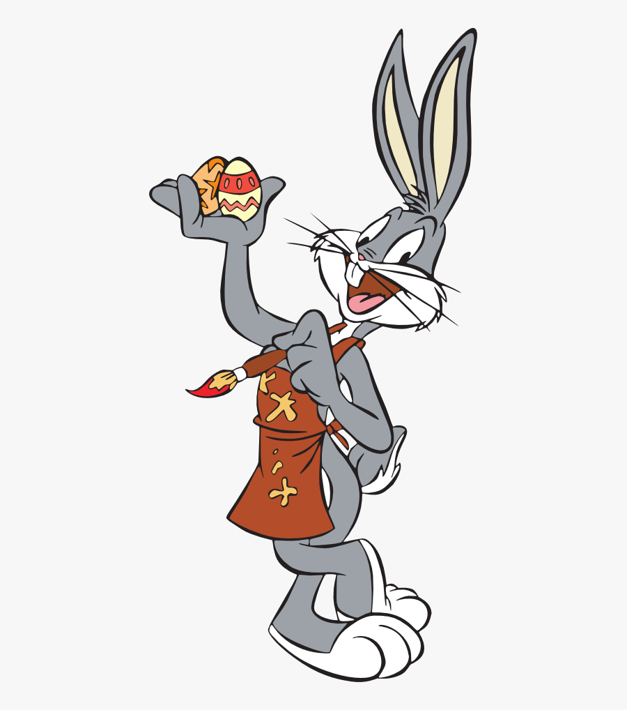 Easter Egg Hunt - Bugs Bunny Easter Drawings, Transparent Clipart