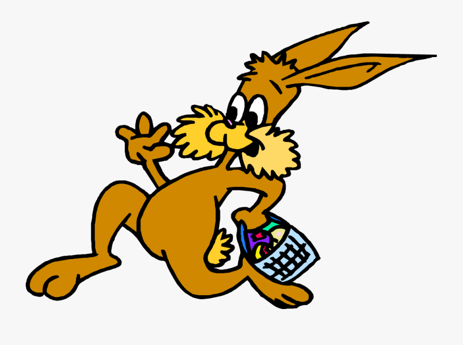 Transparent Easter Egg Hunt Clipart - Easter Bunny, Transparent Clipart