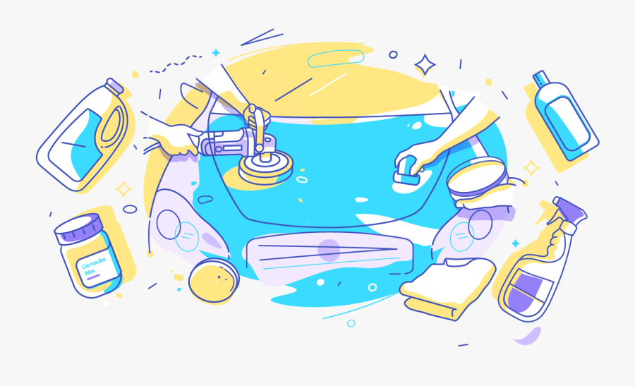 Car Wax - Illustration, Transparent Clipart