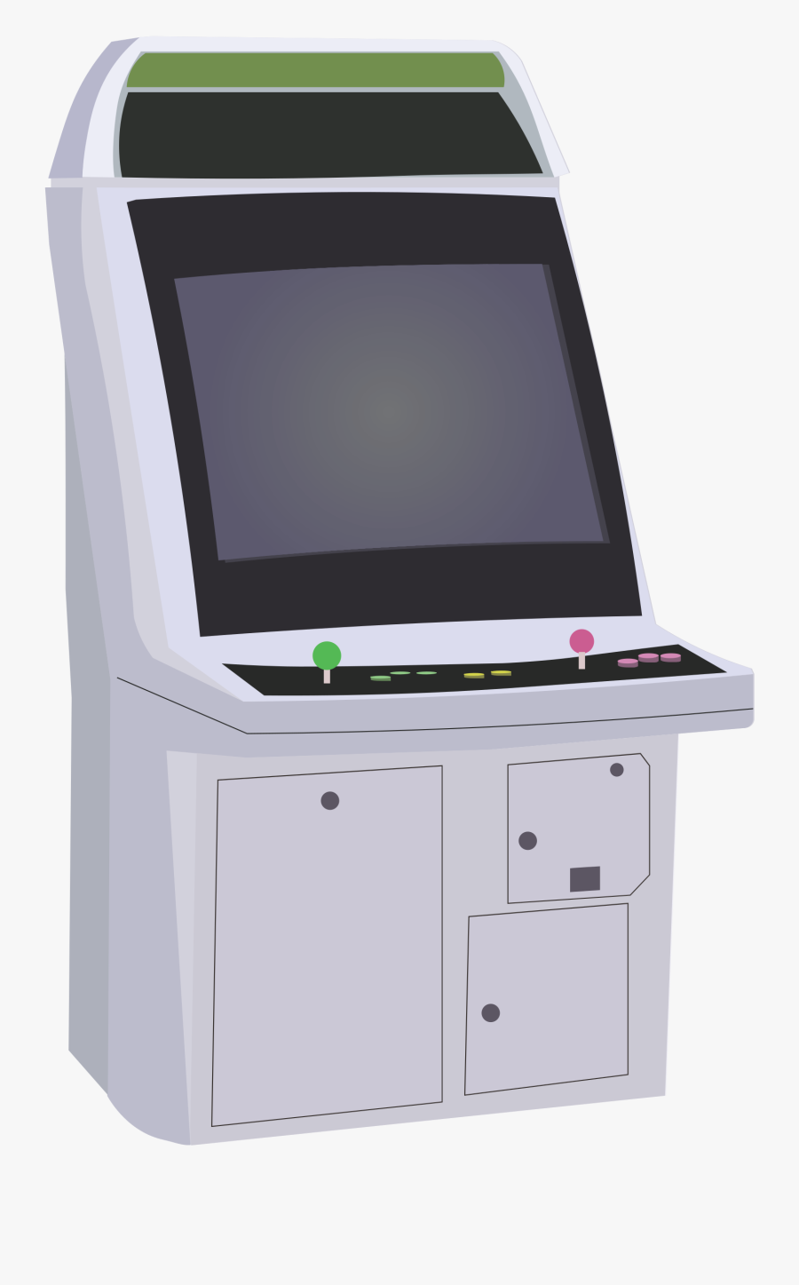 Arcade Video Game Machine - Video Game Arcade Png, Transparent Clipart