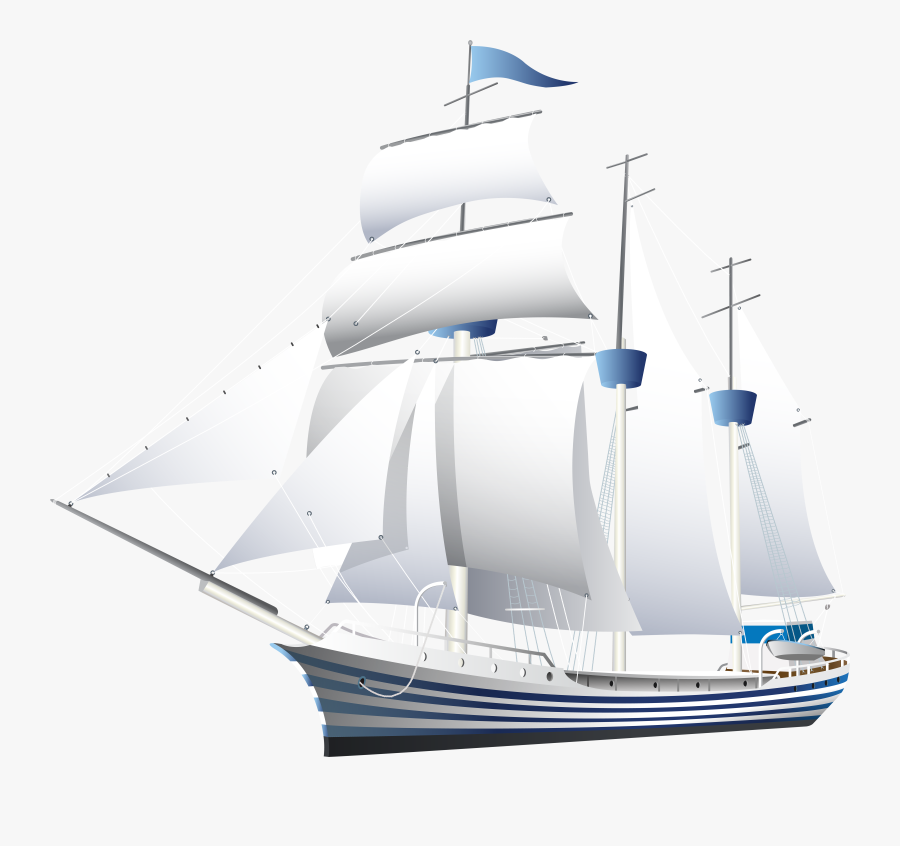 Sailing Boat Transparent Png Clip Art Image, Transparent Clipart