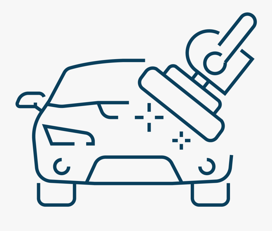 The Car Wash Lodge Services - Замена Стекла Машины Вектор, Transparent Clipart