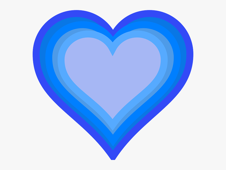Blue Heart Clipart Free Clipart Images - Blue Heart Clipart, Transparent Clipart