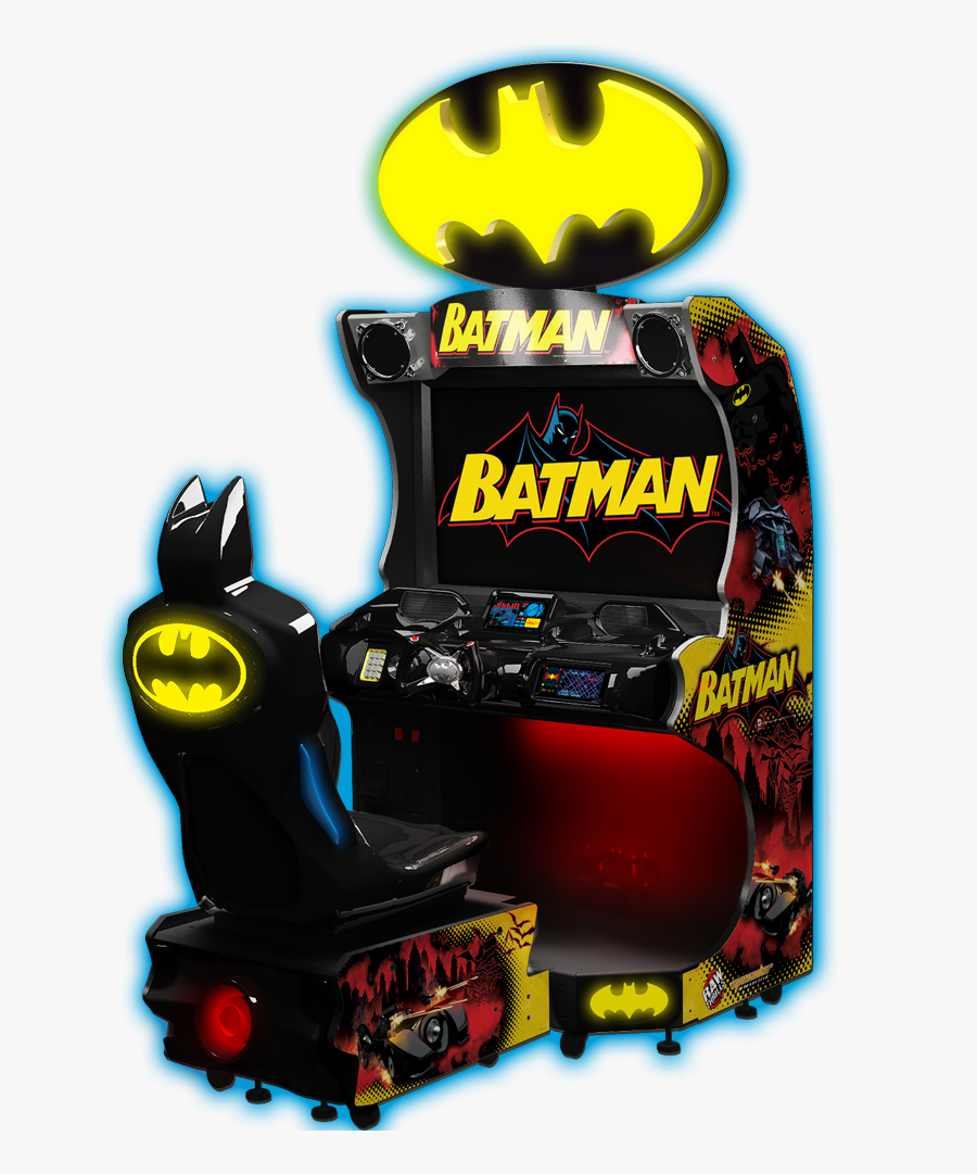 Batman Cabinet Large - Batmobile Arcade Game, Transparent Clipart