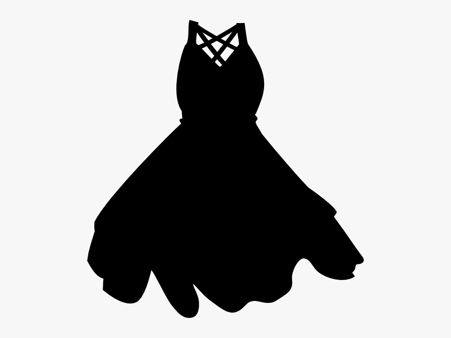 Bridesmaid - Dress - Clipart - Black Dress Clipart, Transparent Clipart